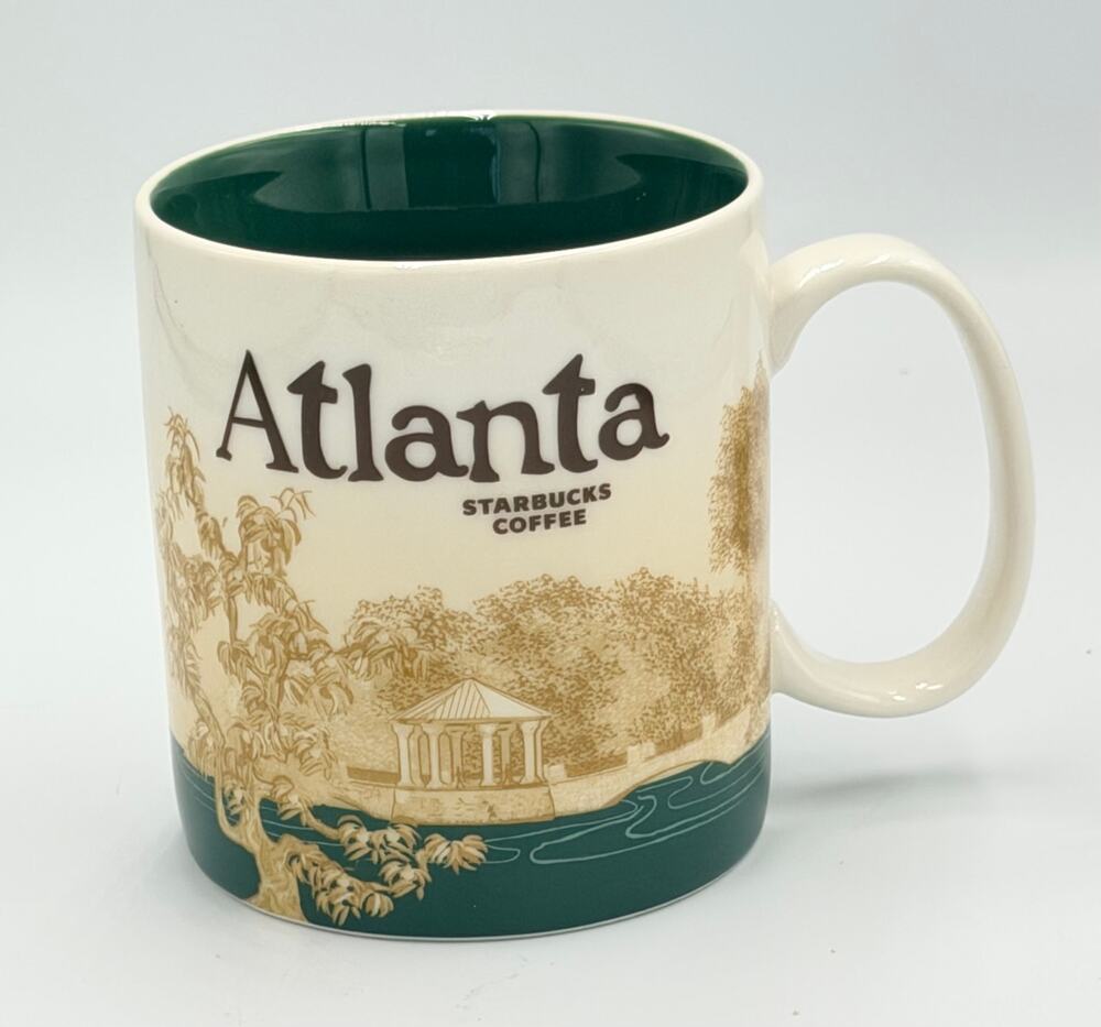 Starbucks ATLANTA Georgia Global Icon Collector Series Mug Cup 16oz 2012 NWT